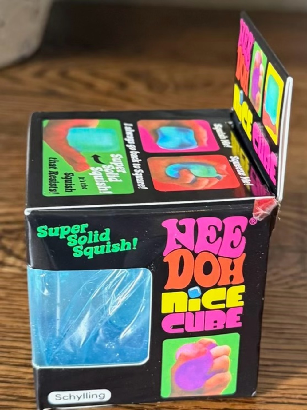 Nice Cube Stress Toy - Blue - Picture 2 of 8